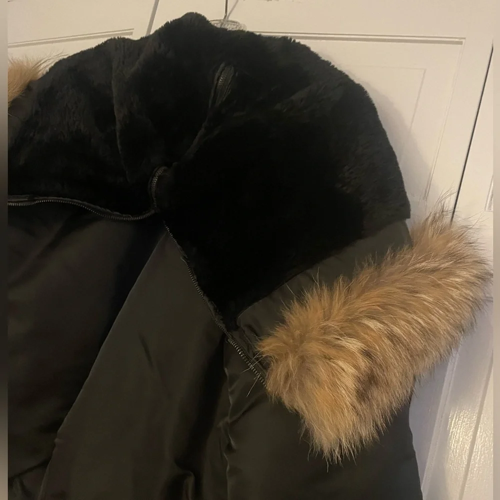 Vintage Spiewak quilt lined hooded winter with fur trim - Picture 4 of 6